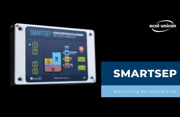 Alarm do separatorów SMARTSEP Basic - Podstawowe cechy wideo