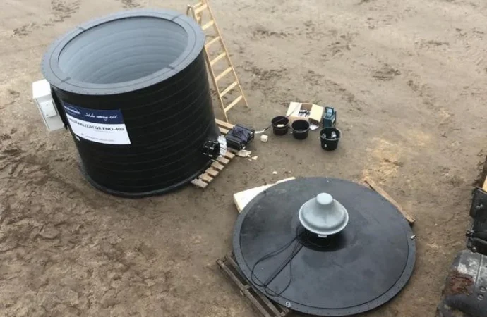 Neutralizator ENA‑400 dla zakładu przetwórstwa spożywczego WEKO Polska w Moszczance